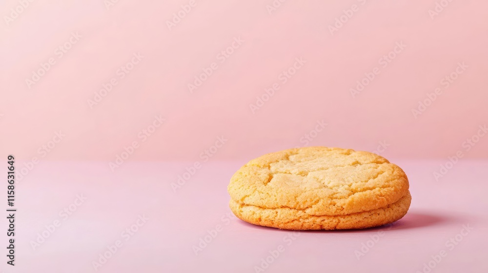 Pastel cookies concept. Delicious fresh cookie on a pink background, perfect for sweet cravings and desserts. Pastel cookies concept. Delicious fresh cookie on a pink background, perfect for sweet cravings and desserts.