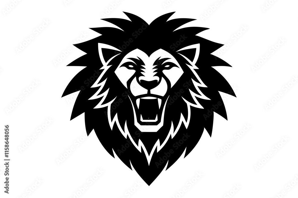 Obraz premium lion head mascot
