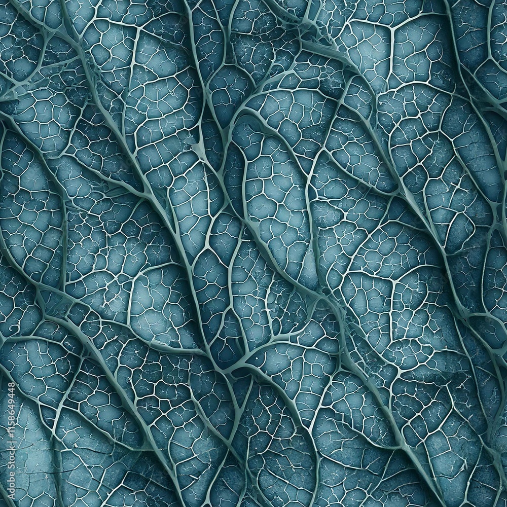 Obraz premium abstract leaf veins seamless pattern, vessels texture, print on demand, scrapbook paper