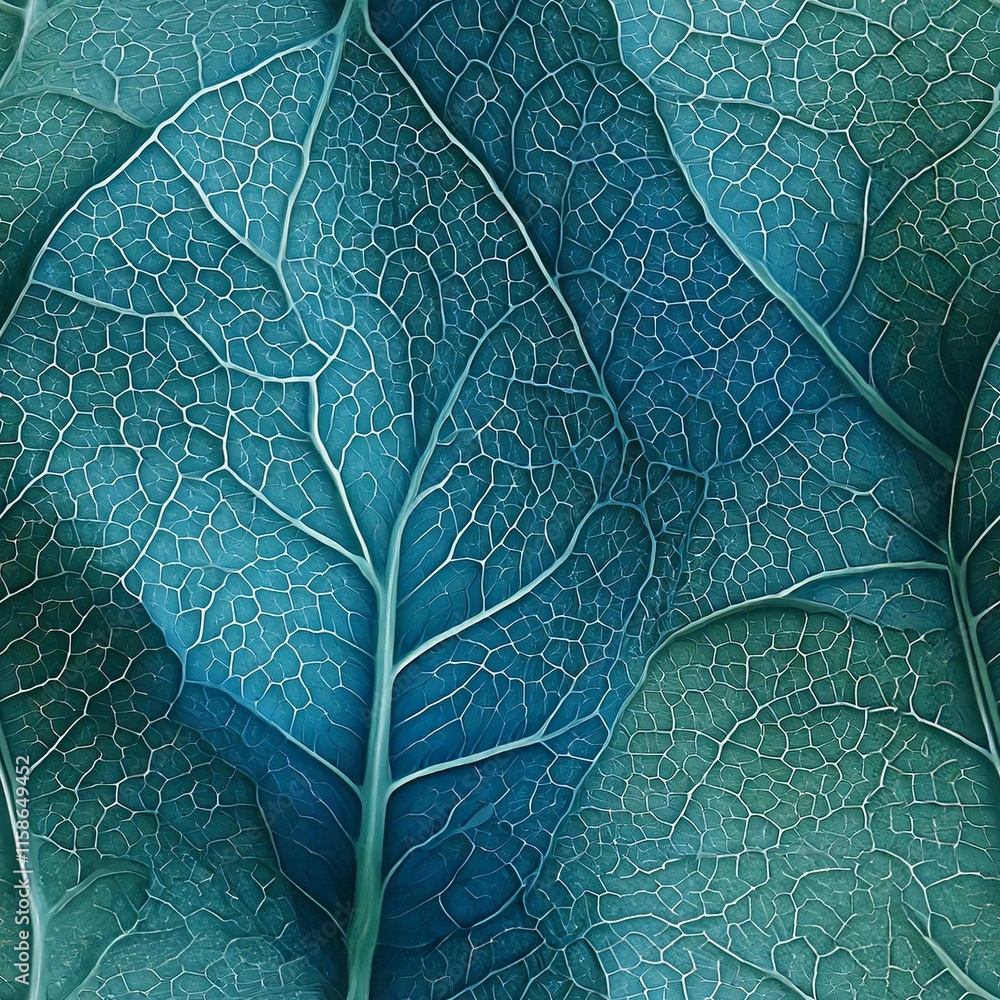 Obraz premium abstract leaf veins seamless pattern, vessels texture, print on demand, scrapbook paper