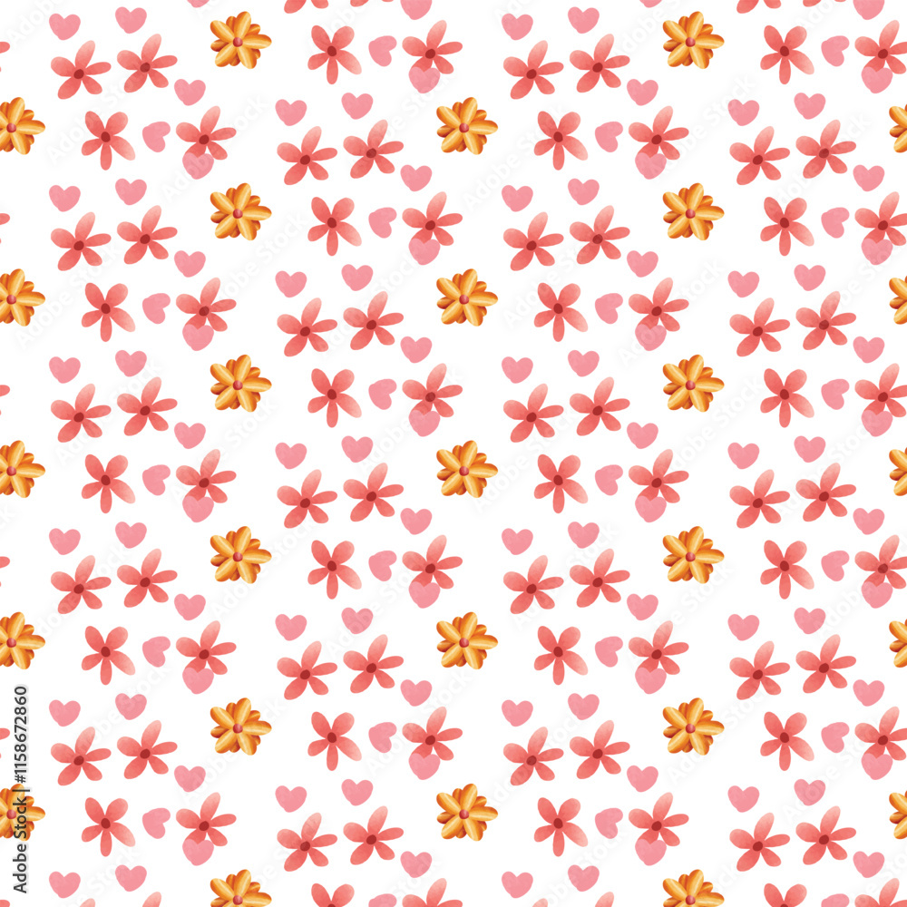 custom made wallpaper toronto digitalseamless floral pattern