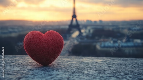 Romantic valentine moments paris realistic photography urban environment close-up viewpoint captivating love stories