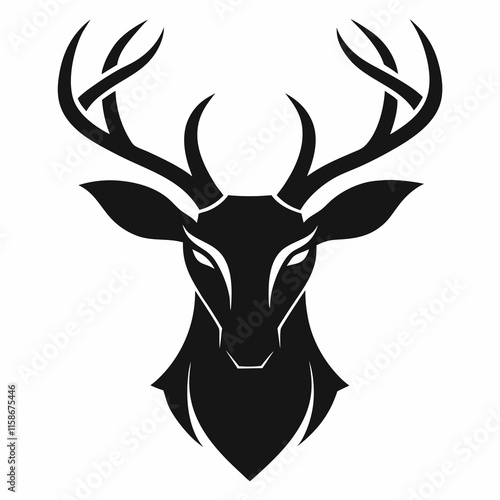 deer head vector