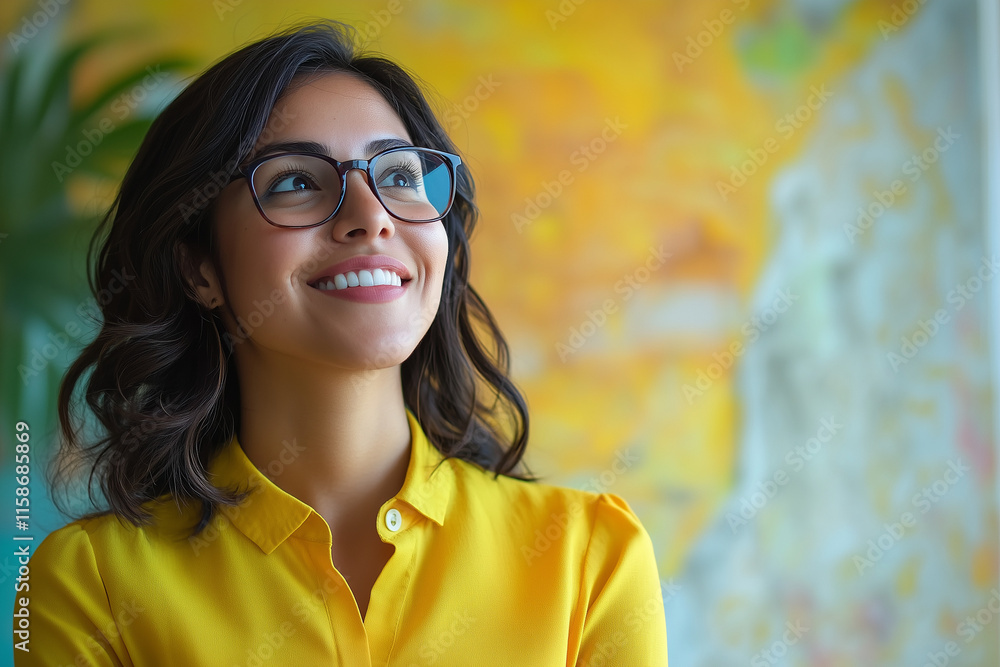 Happy Young Hispanic Businesswoman Using Tablet in Modern Office as Successful Leader and Career Dreamer
Happy Young Hispanic Businesswoman Using Tablet in Modern Office as Successful Leader and Career Dreamer