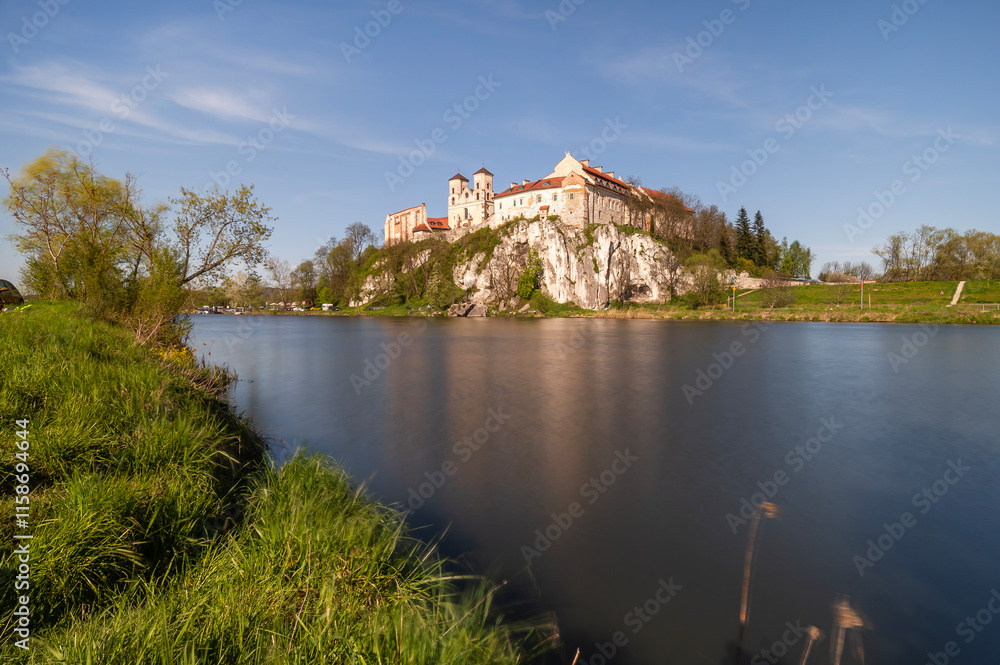 Benedictine Abbey in Tyniec, Krakow, Poland. Benedictine Abbey in Tyniec, Krakow, Poland.