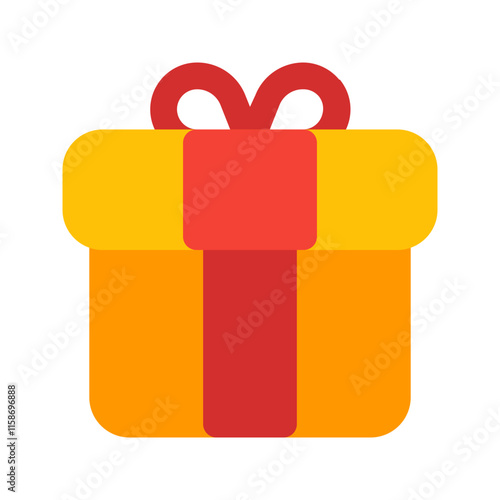 gift box flat icon