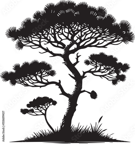 Wallpaper Mural Tree vector Torontodigital.ca