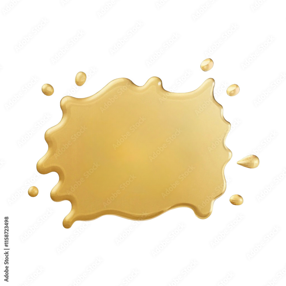 golden text box isolated on transparent background golden text box isolated on transparent background