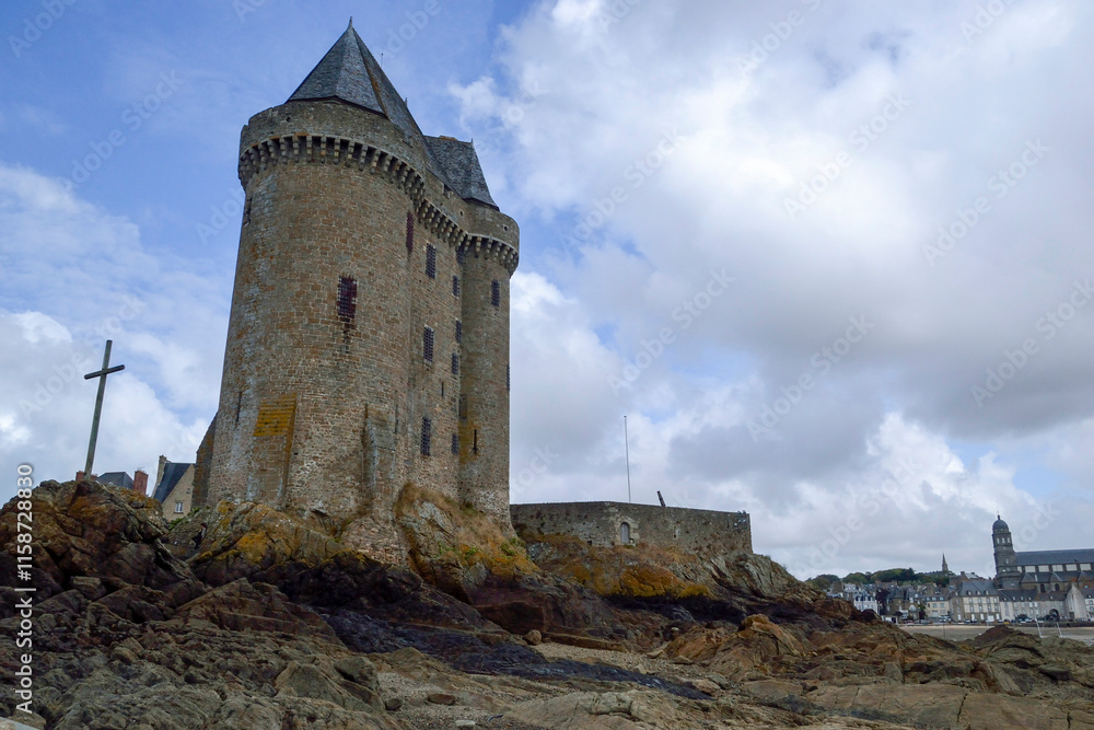 Tour Solidor près de Saint Malo en Bretagne Tour Solidor près de Saint Malo en Bretagne