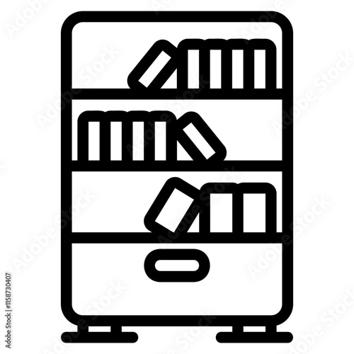 Bookshelf icon