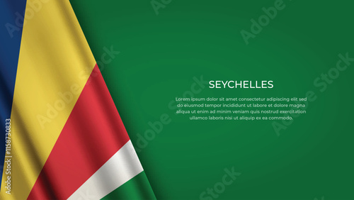 SEYCHELLES Flag with Original color