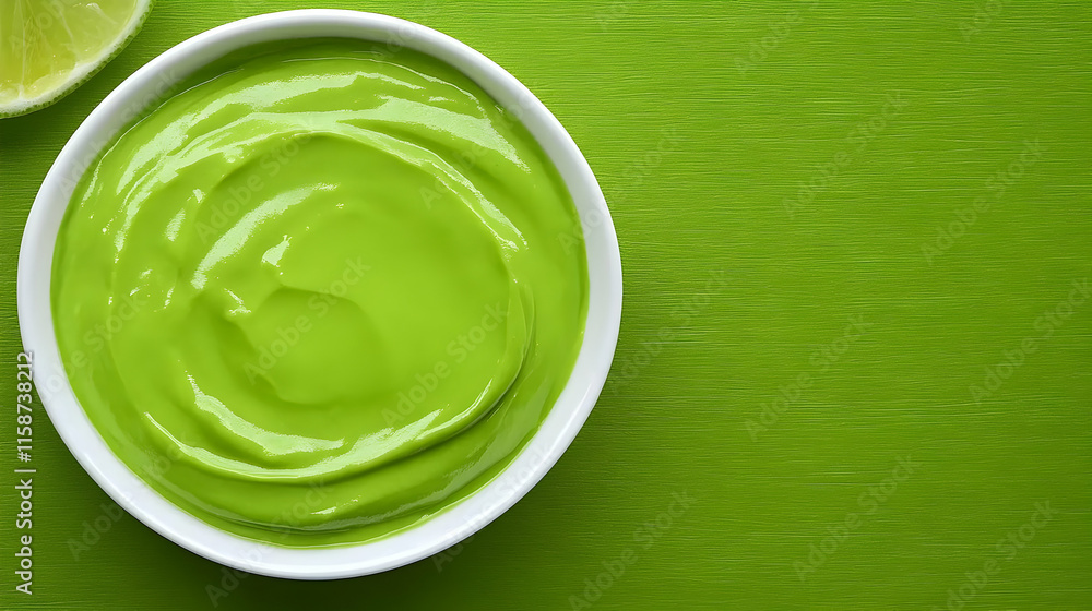 Vibrant Green Food Photo: Creamy Dip Vibrant Green Food Photo: Creamy Dip