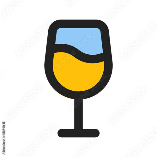 wine line color icon