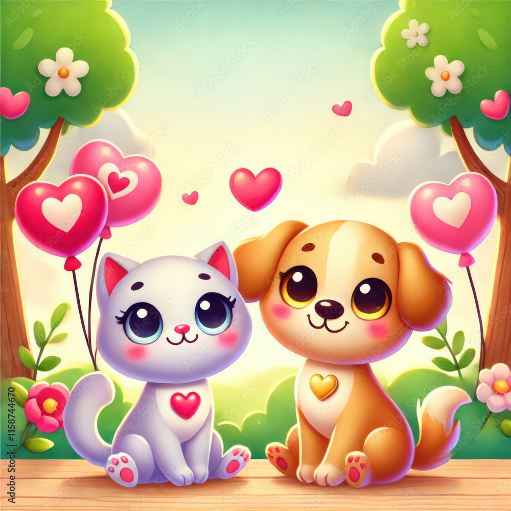 Cute Cat and Dog
Cute Cat and Dog