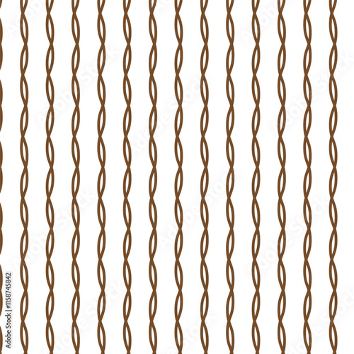 minimal vintage seamless pattern with vertical chains  background