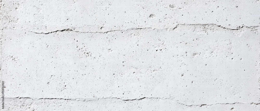 Obraz premium Concrete construction. Textured white concrete wall with subtle imperfections.