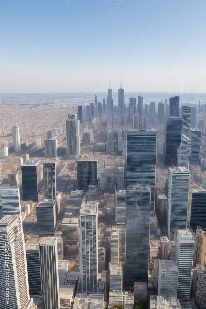 Fototapeta Cityscape 