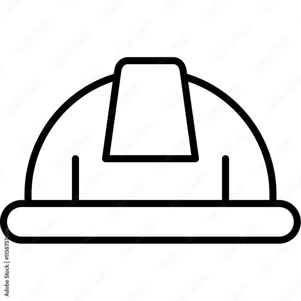 Safety Helmet Icon Safety Helmet Icon