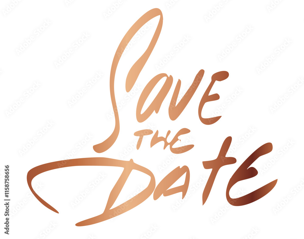 Obraz premium save the date