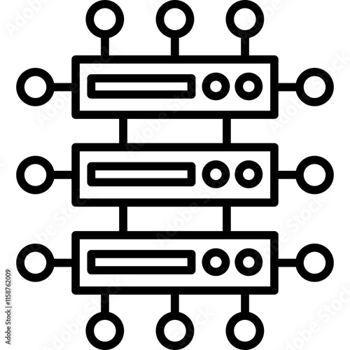 Data Stream Icon