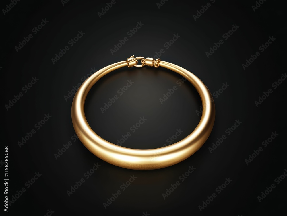 3d gold necklace icon in minimalist style smooth rounded design elegant jewelry display luxurious environment close-up view 3d gold necklace icon in minimalist style smooth rounded design elegant jewelry display luxurious environment close-up view