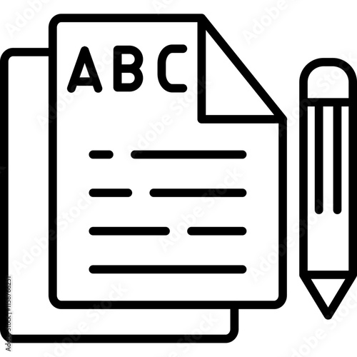 Sentence Formation Icon