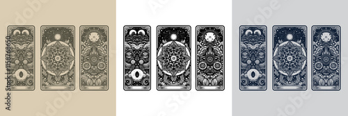timeless and detailed mandala geometric tattoo design