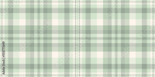 Tissue seamless plaid background, messy textile tartan vector. Collage fabric texture check pattern in pastel and light colors.