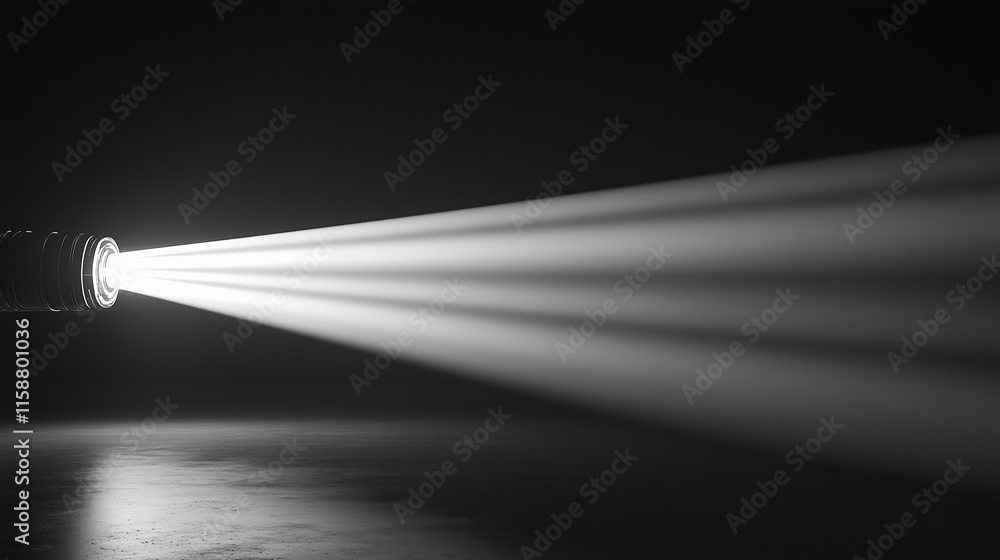 Sci-fi light beam with glowing on black background, creating a futuristic and dynamic digital design. Sci-fi light beam with glowing on black background, creating a futuristic and dynamic digital design.