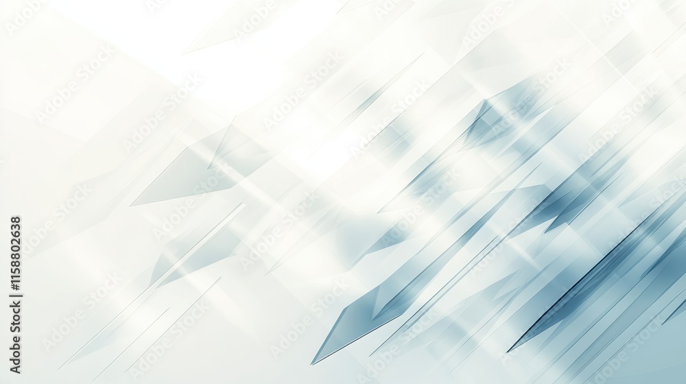 Transparent arrows on white background with subtle design for branding