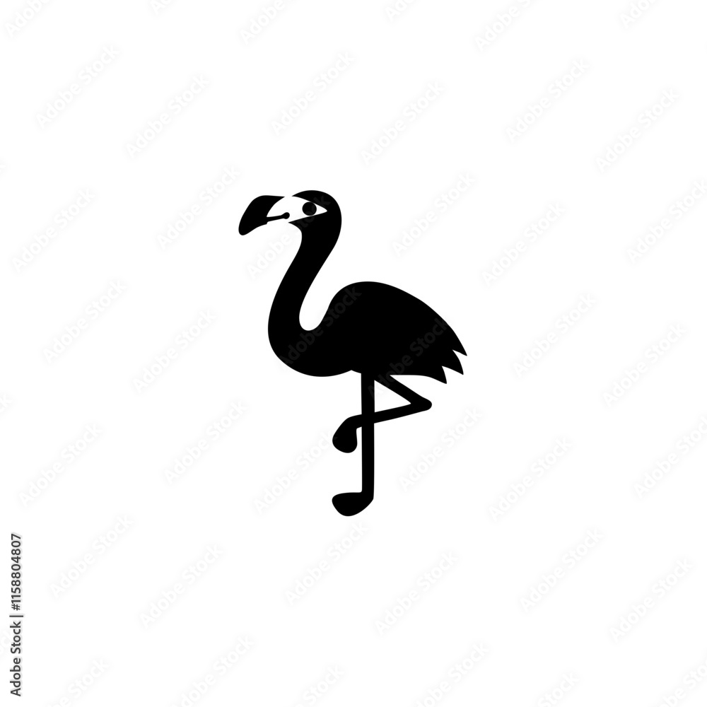Fototapeta premium Flamingo Icon 