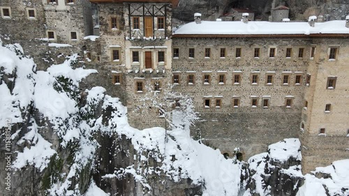 Winter Sumela Monastery 