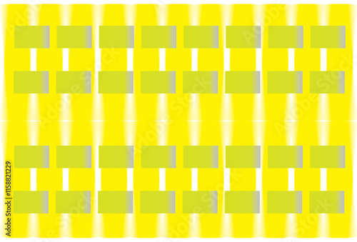  A yellow and white striped background with a white stripe