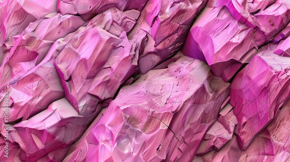 Pink Rock texture holographic fantasy texture Pink Rock texture holographic fantasy texture