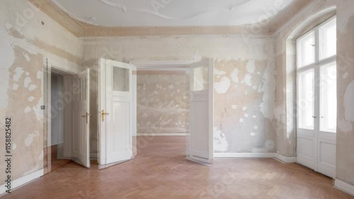 Wallpaper Mural Home Renovation, room before and after renovation - Torontodigital.ca