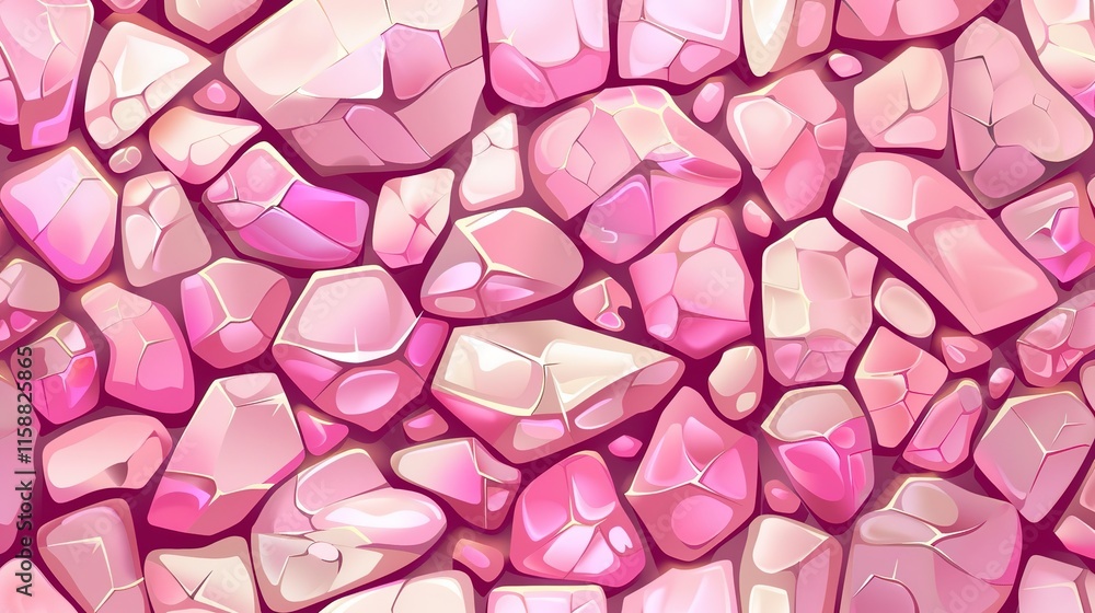 Pink Rock texture holographic fantasy texture Pink Rock texture holographic fantasy texture