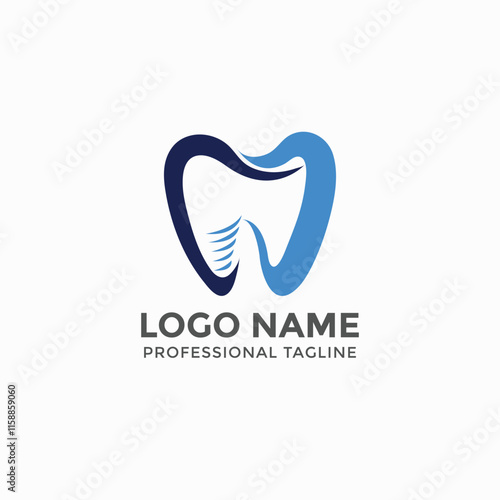 Dental Care logo design Template