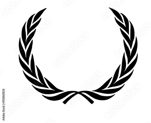 laurel, wreath, award, leaf, gold, vector, winner, symbol, illustration, decoration, branch, icon, frame, crown, anniversary, trophy, leaves, success, design, medal, sign, victory, ribbon, champion, w