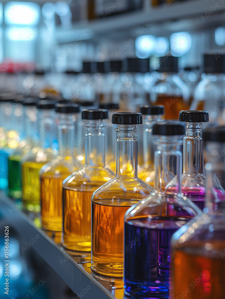 laboratory tubes with chemicals laboratory tubes with chemicals