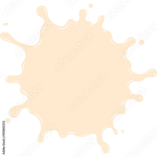 Milk Splash Illustration