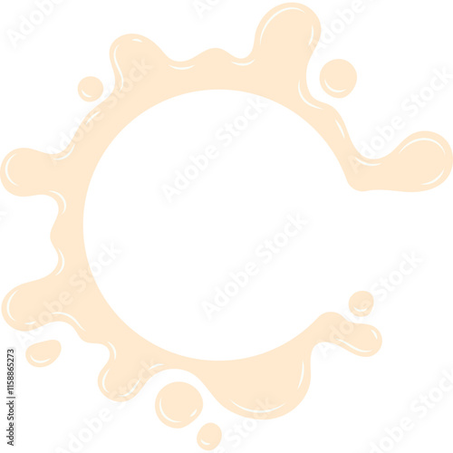 Milk Splash Illustration