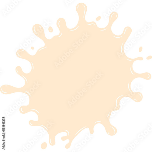 Milk Splash Illustration