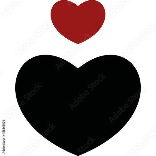 simple vector icon heart