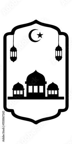 Template of islamic moments