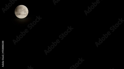 Full Moon, High resolution and detailed