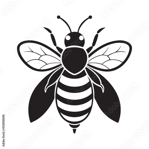 bee icon vector