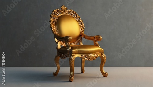 antique armchair and chair