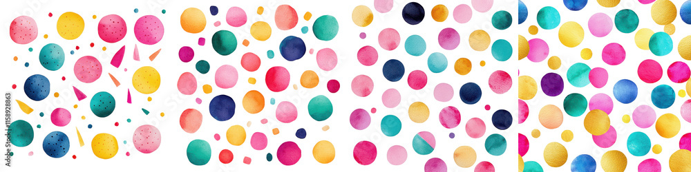 Vibrant Multicolored Abstract Background with Playful Dots Circles and Spots Colorful Digital Pattern Perfect for Packaging Design Website Backgrounds Banners Invitations and Graphic Design Projects Vibrant Multicolored Abstract Background with Playful Dots Circles and Spots Colorful Digital Pattern Perfect for Packaging Design Website Backgrounds Banners Invitations and Graphic Design Projects