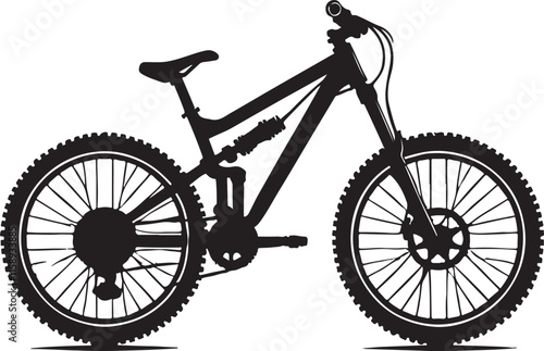 silhouette of a bicycle