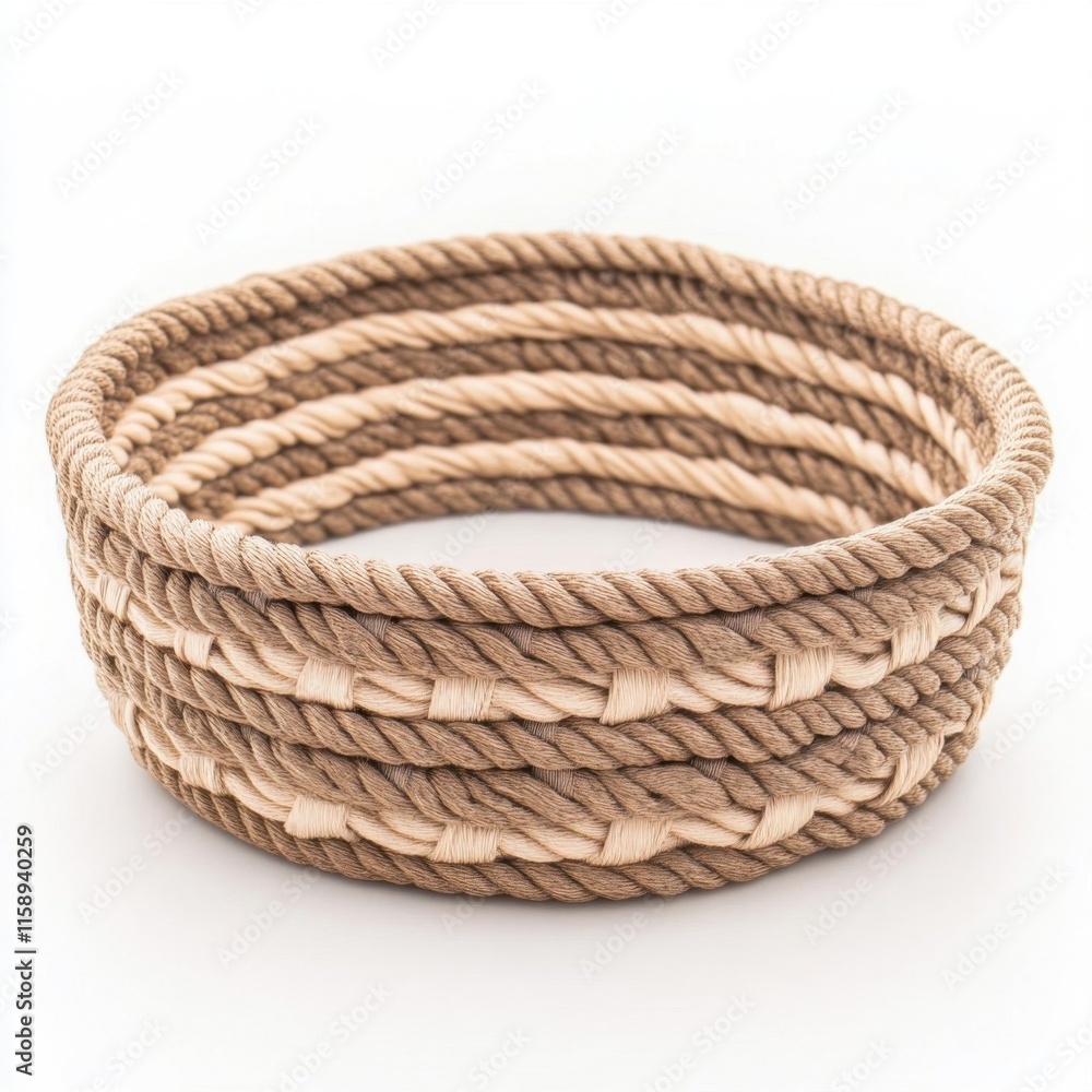Obraz premium Woven Rope Basket.